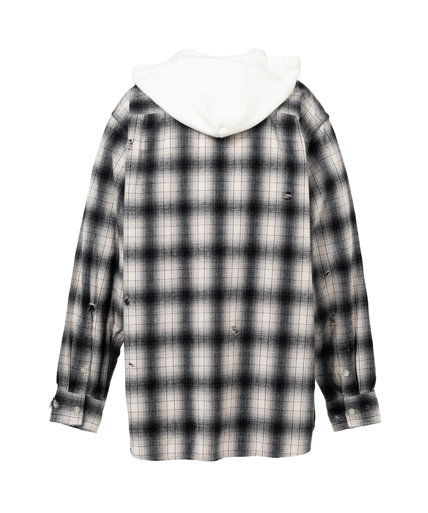 Hooded Check Shirt