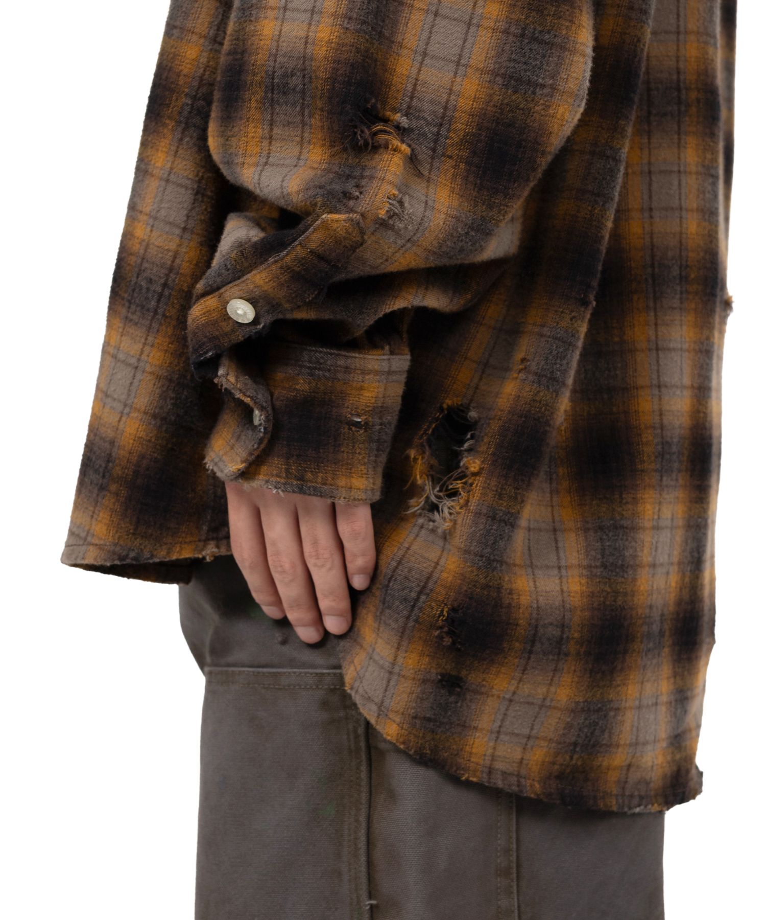 Hooded Check Shirt