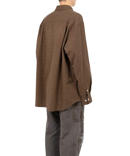 Oversized Check Shirt