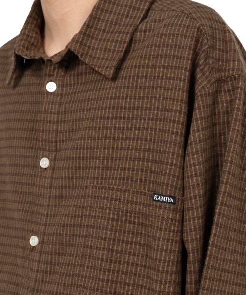 Oversized Check Shirt