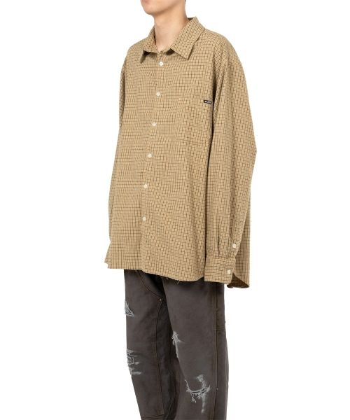Oversized Check Shirt