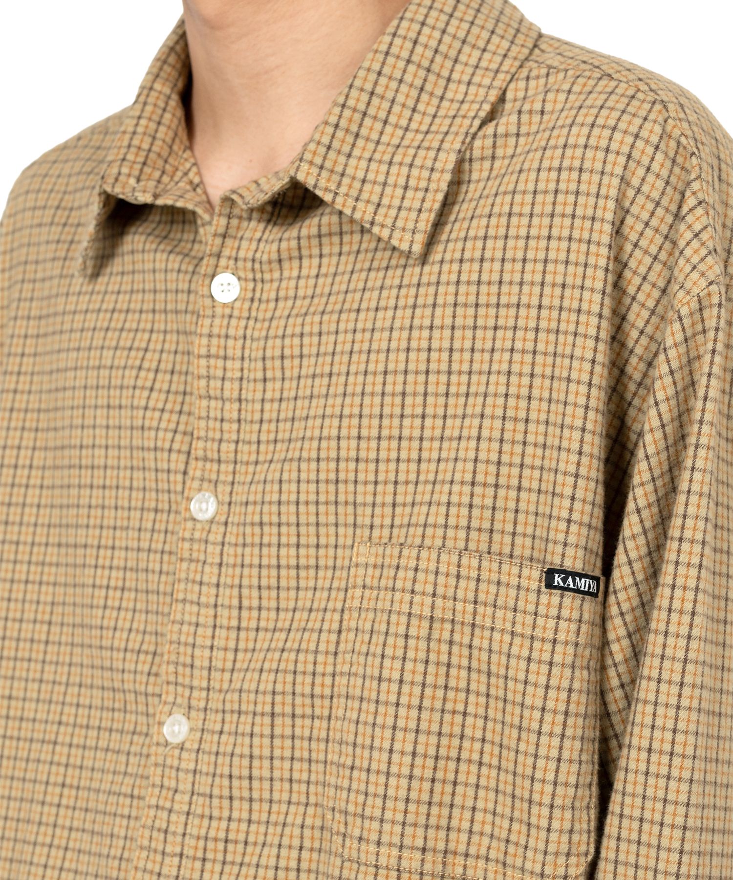 Oversized Check Shirt