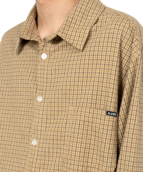 Oversized Check Shirt