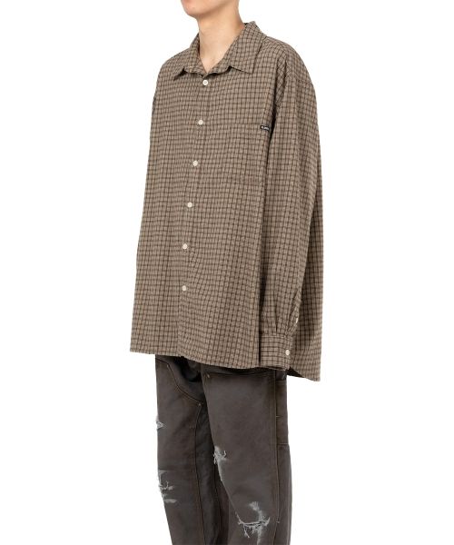Oversized Check Shirt