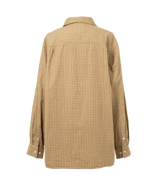 Oversized Check Shirt