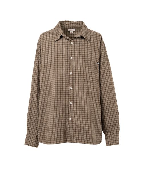 Oversized Check Shirt