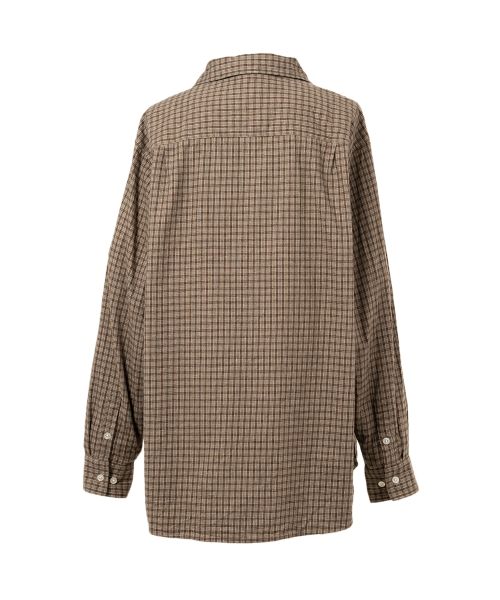 Oversized Check Shirt