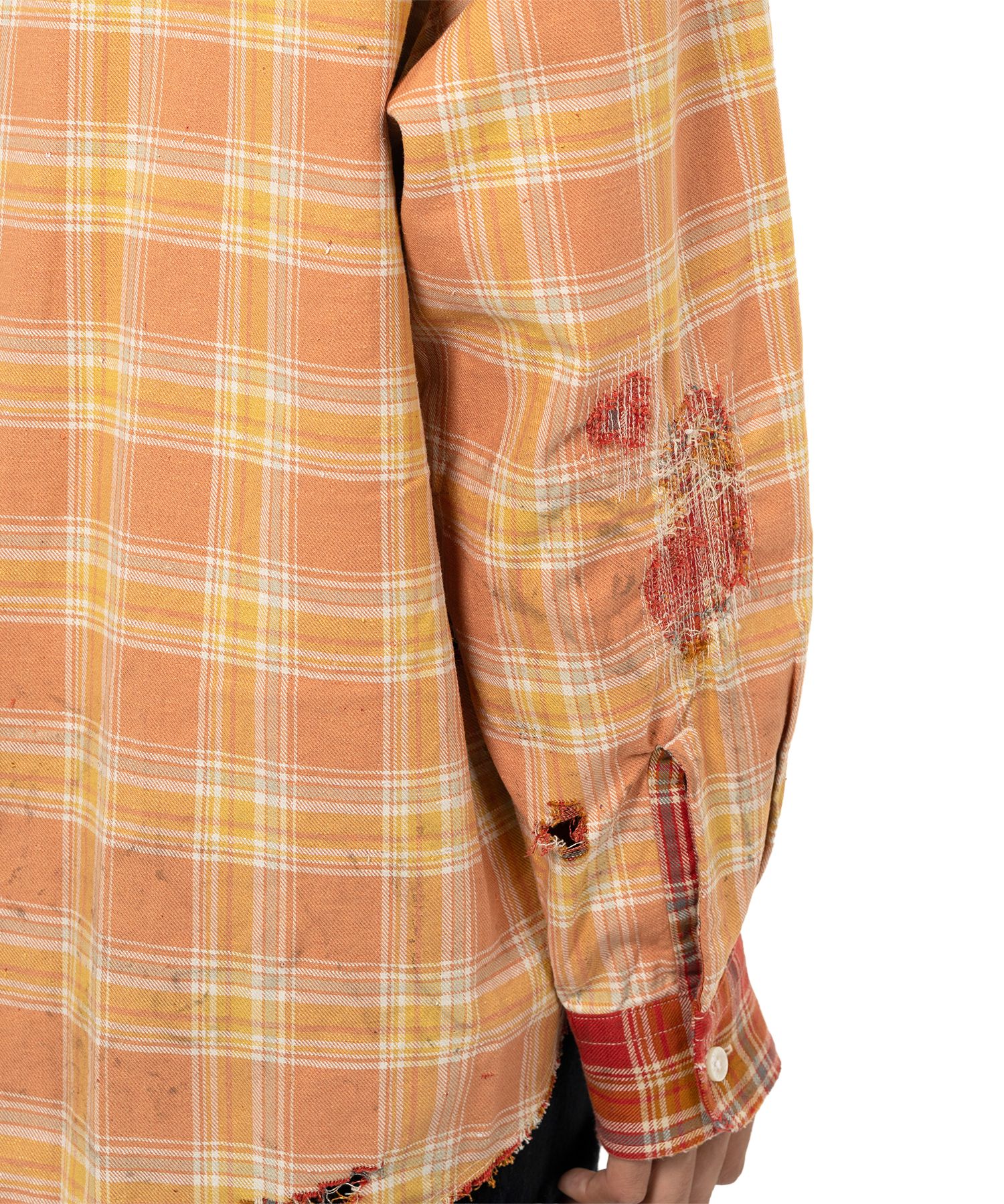 Crazy Pattern Check Shirt