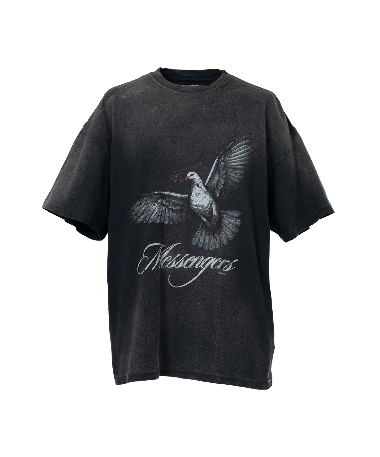 "Messenger Pigeon" Distressed T-shirt