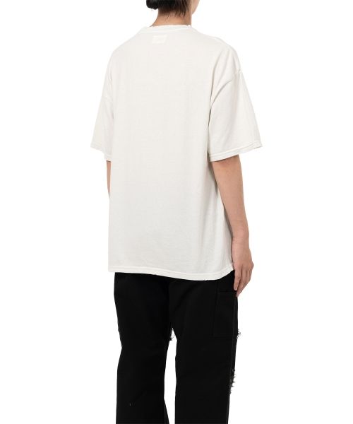 "K-Wing" Distressed Pocket T-shirt