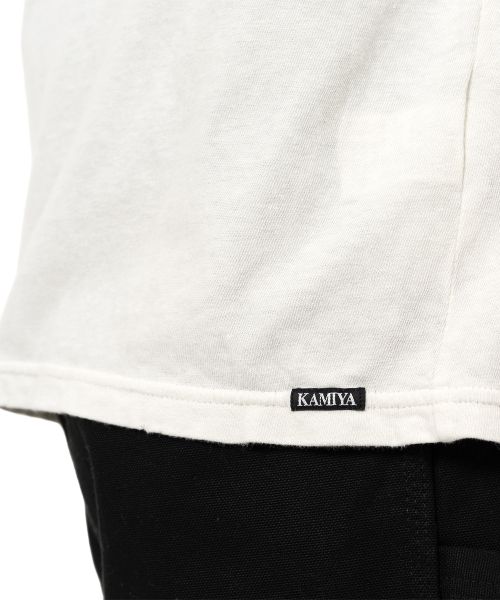 "K-Wing" Distressed Pocket T-shirt