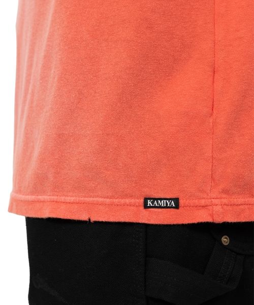 "K-Wing" Distressed Pocket T-shirt