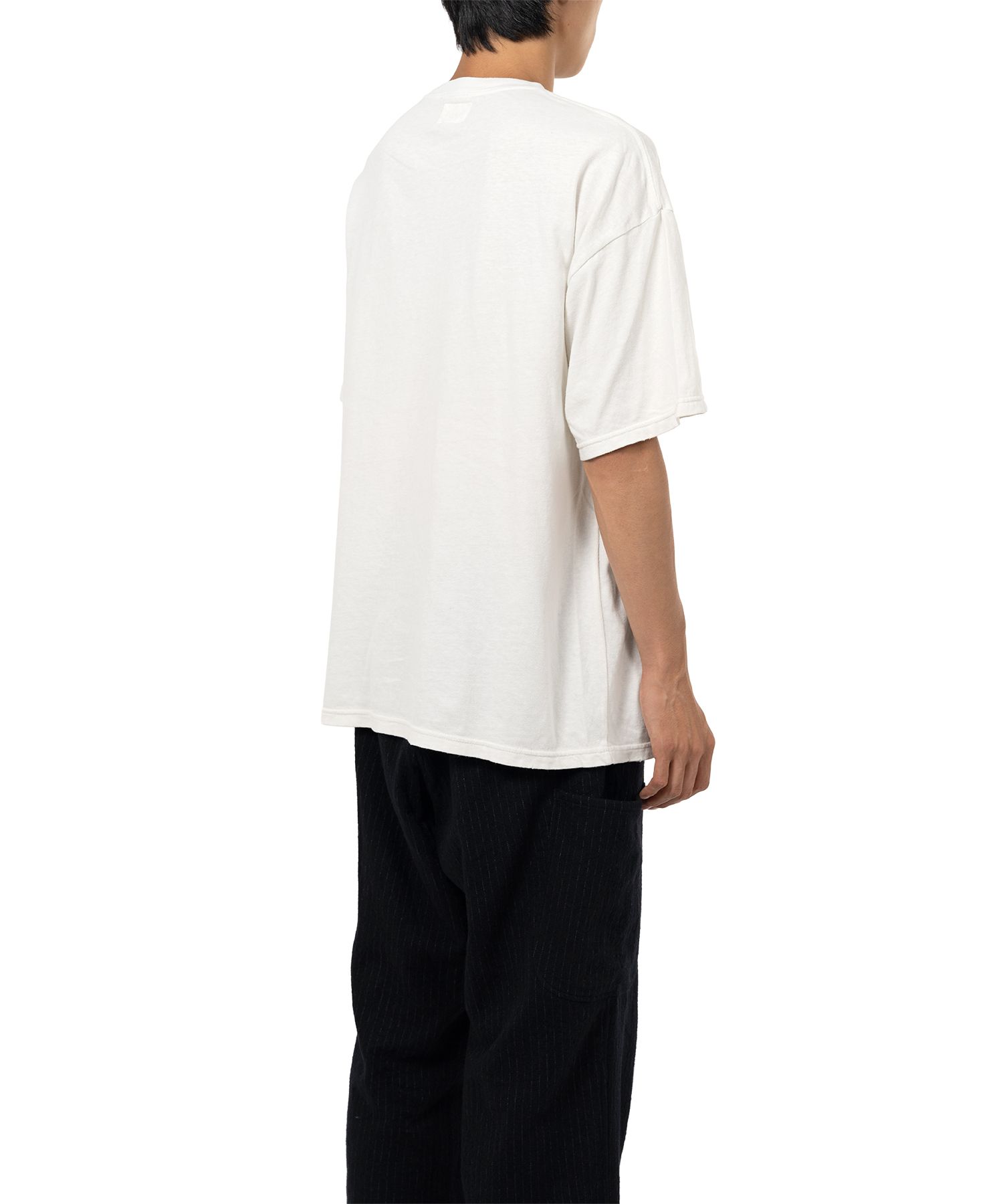 "Rose" Distressed Pocket T-shirt