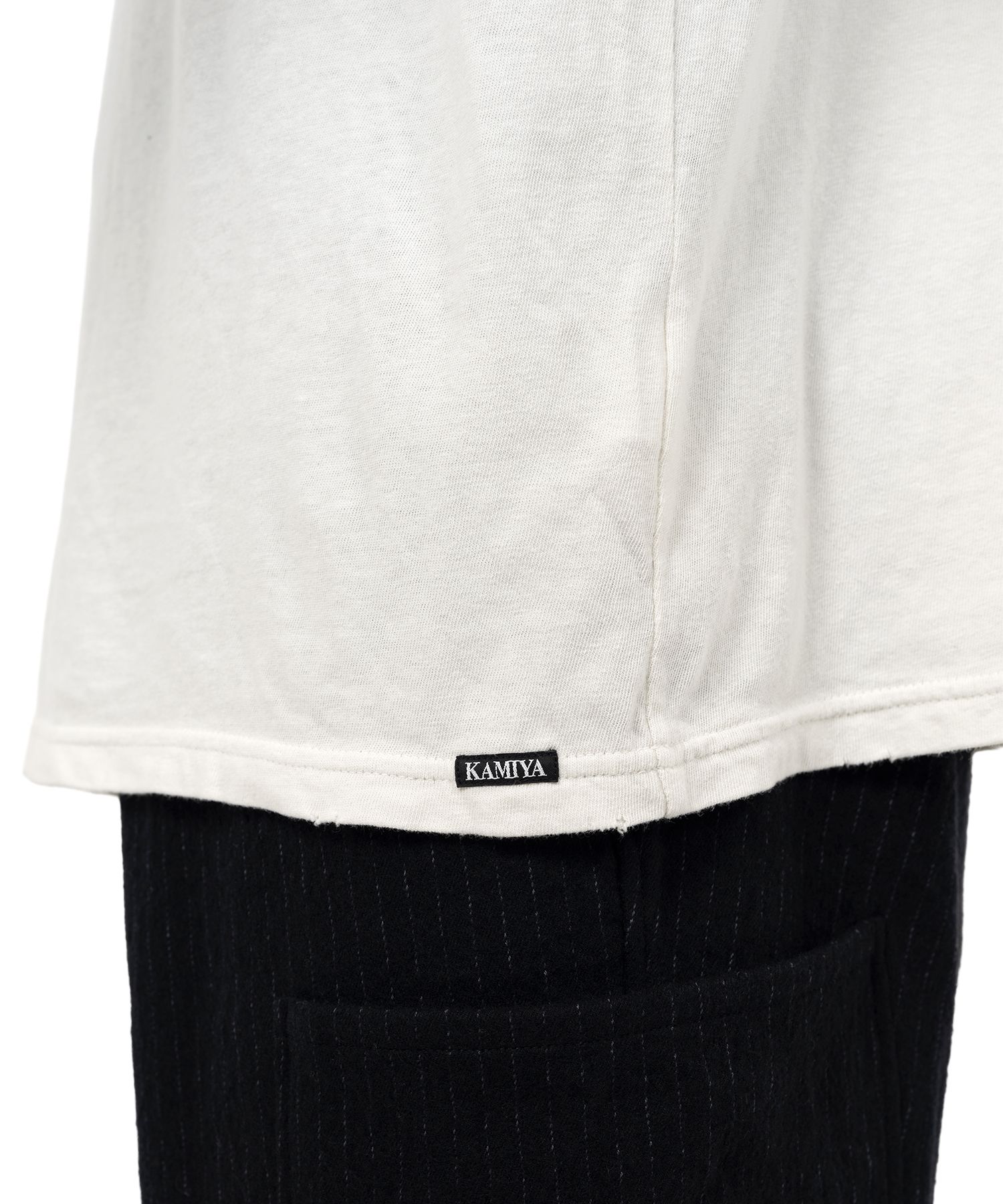 "Rose" Distressed Pocket T-shirt