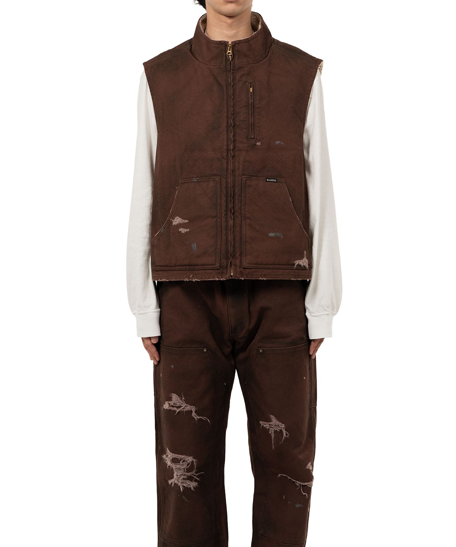 BORO Boa Lining Duck Vest