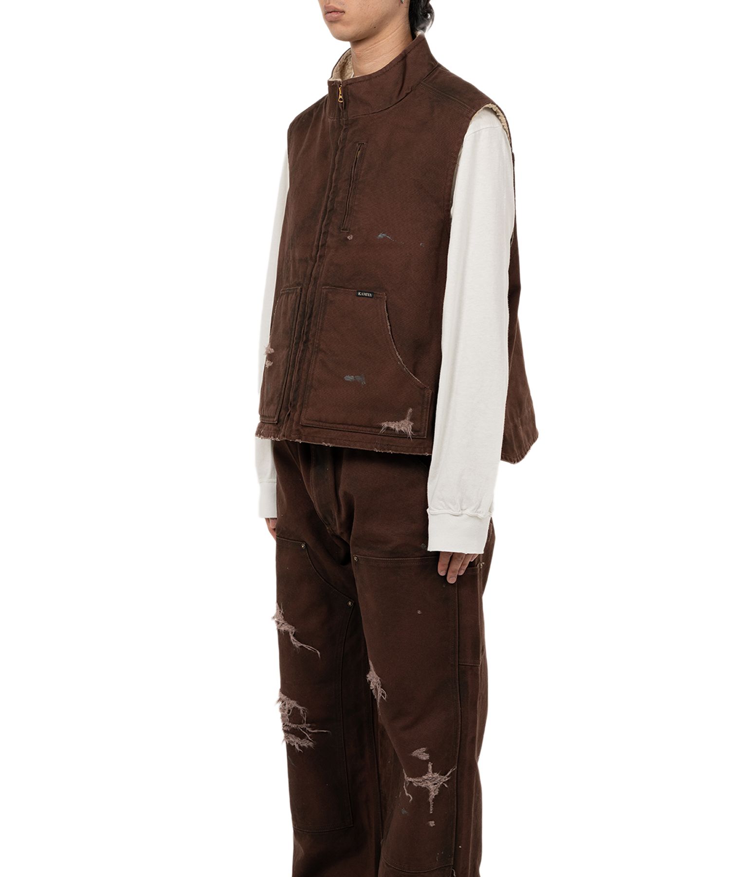 BORO Boa Lining Duck Vest
