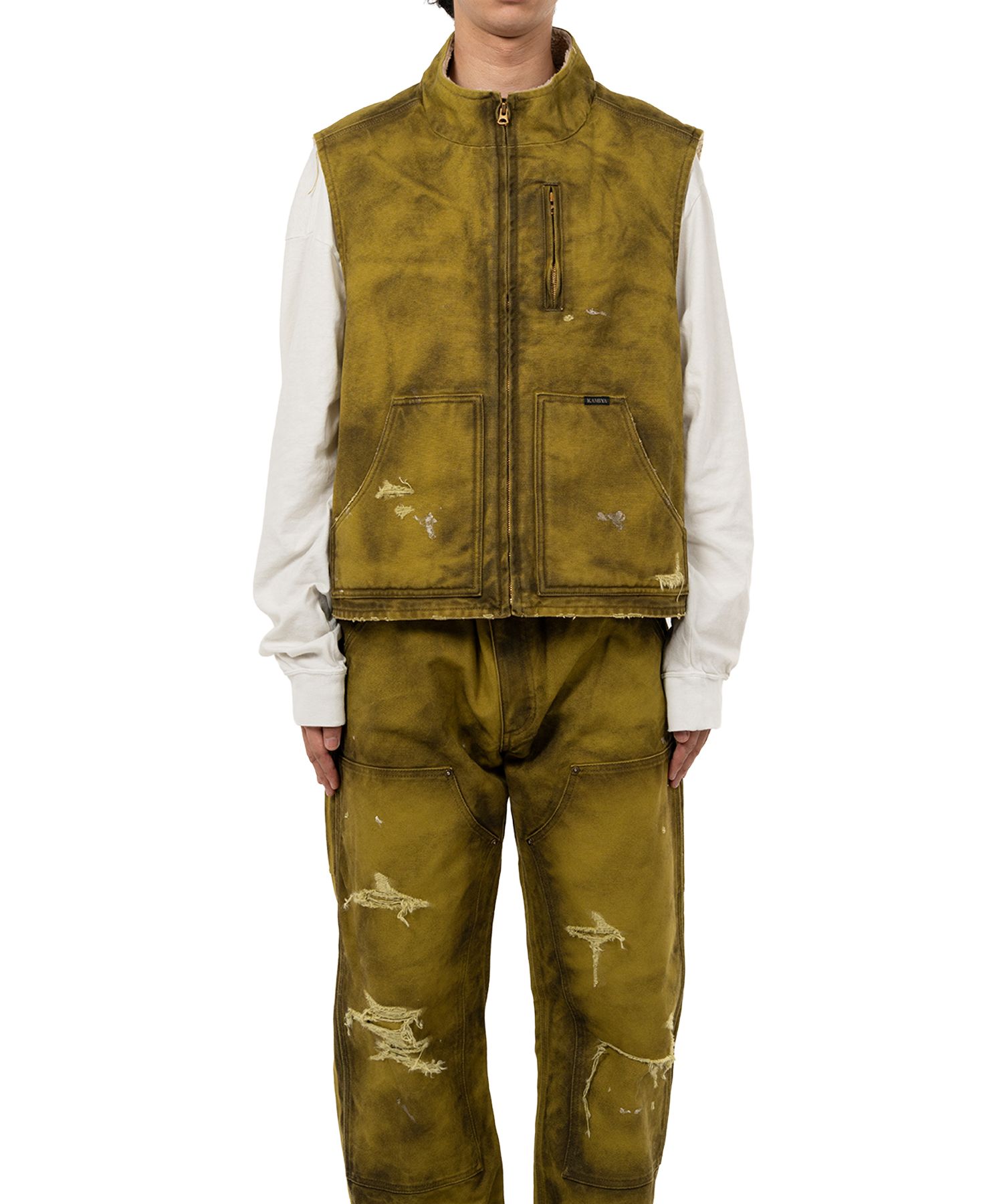 Mihara Yasuhiro ダウンベスト Maison MIHARA YASUHIRO(メゾンミハラヤスヒロ) 23AW Hollowed