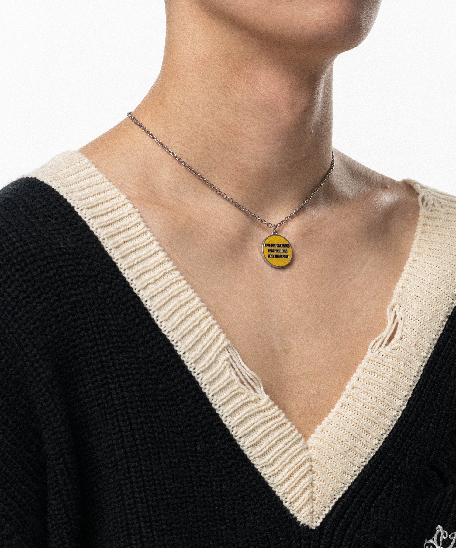 "DARKNESS" Charm Necklace