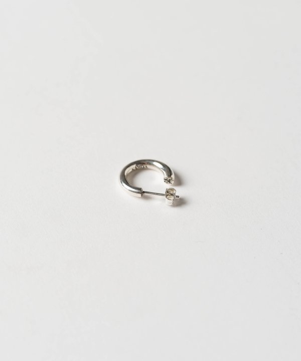 Silver Hoop Earring