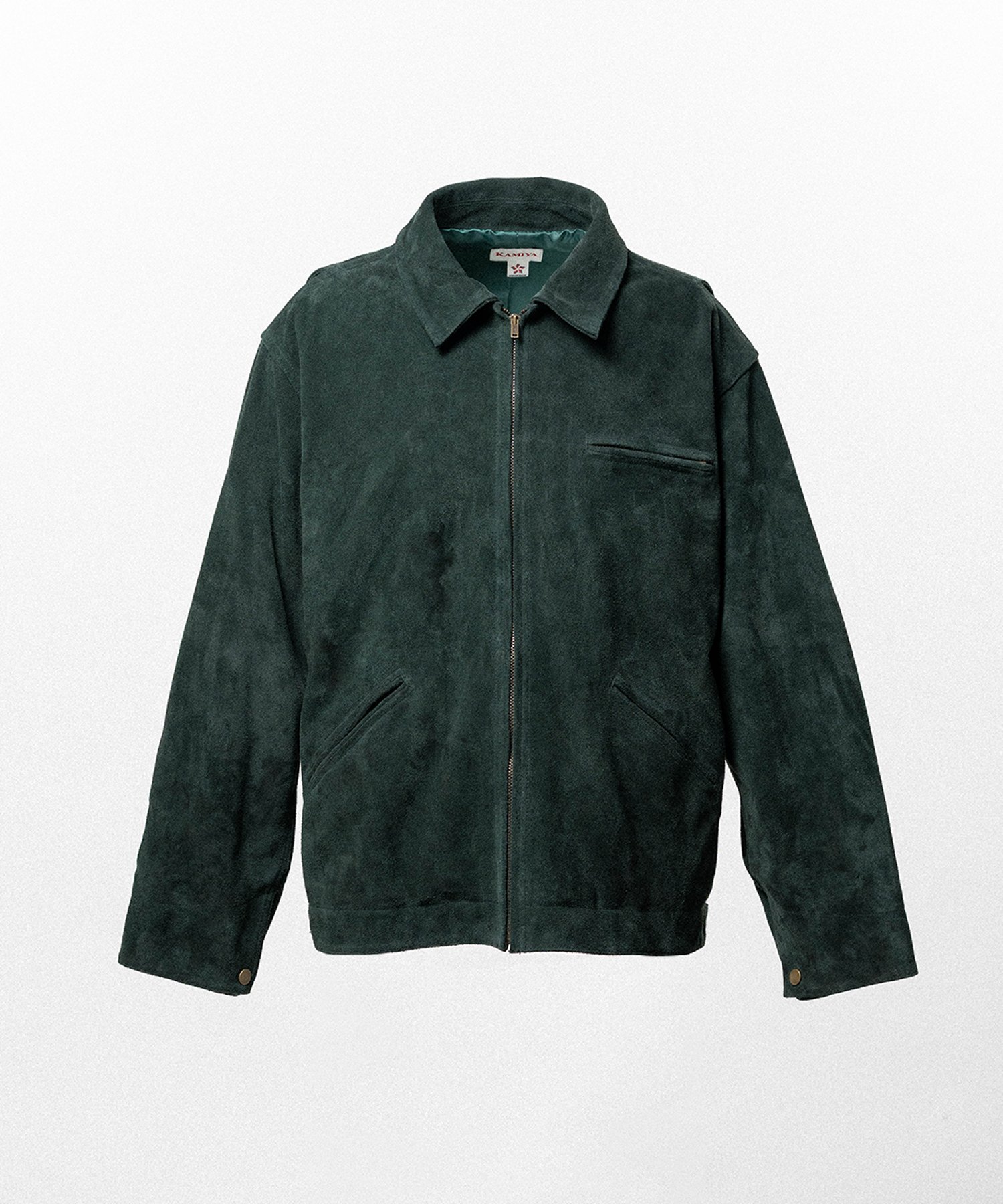 Distressed Suede Work Jacket