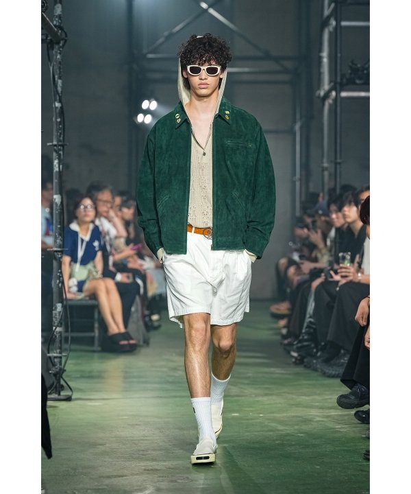 Distressed Suede Work Jacket