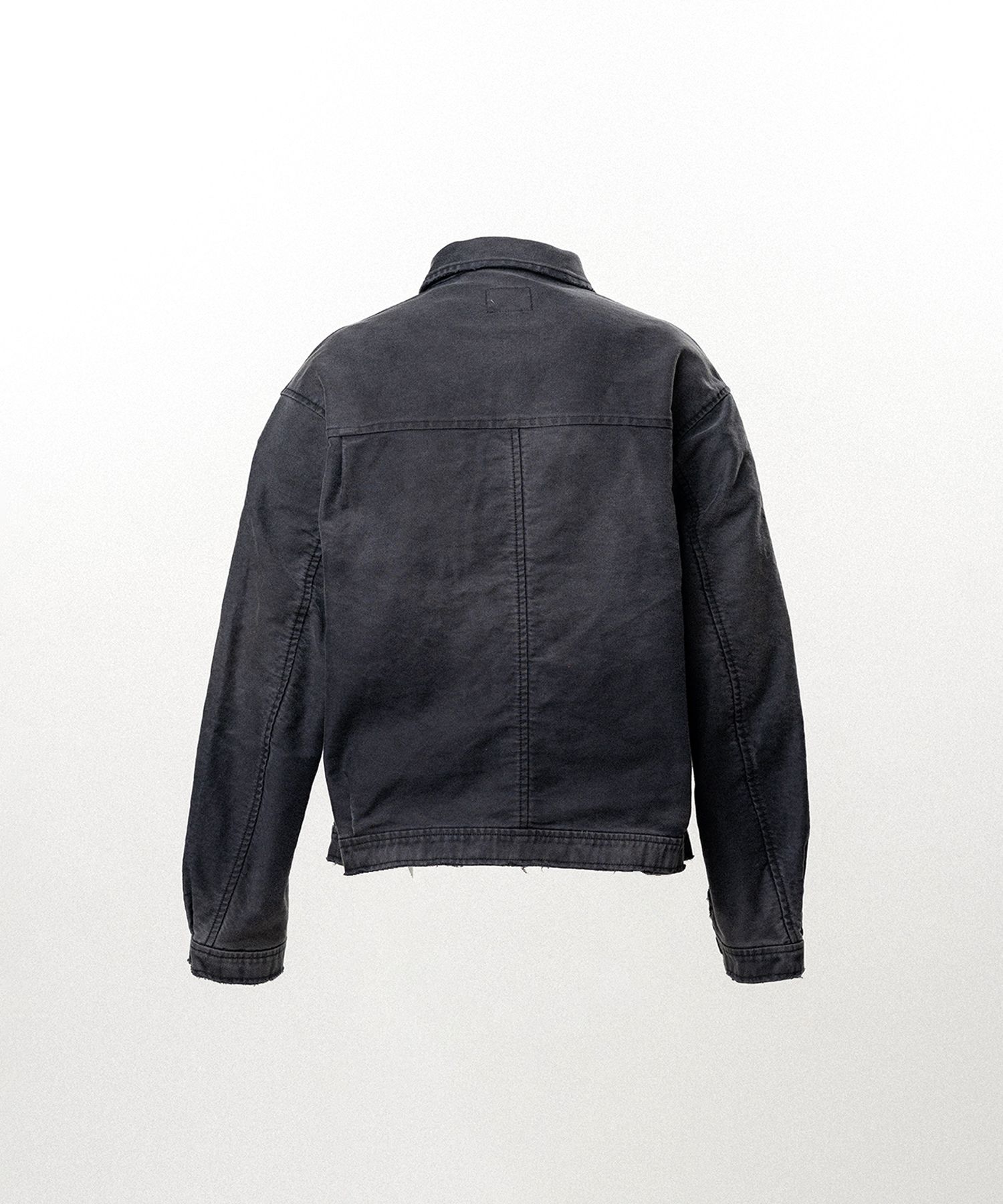 Distressed Moleskin Work Jacket