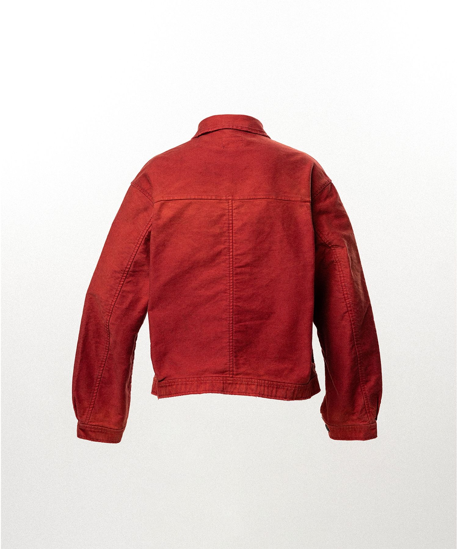 Distressed Moleskin Work Jacket