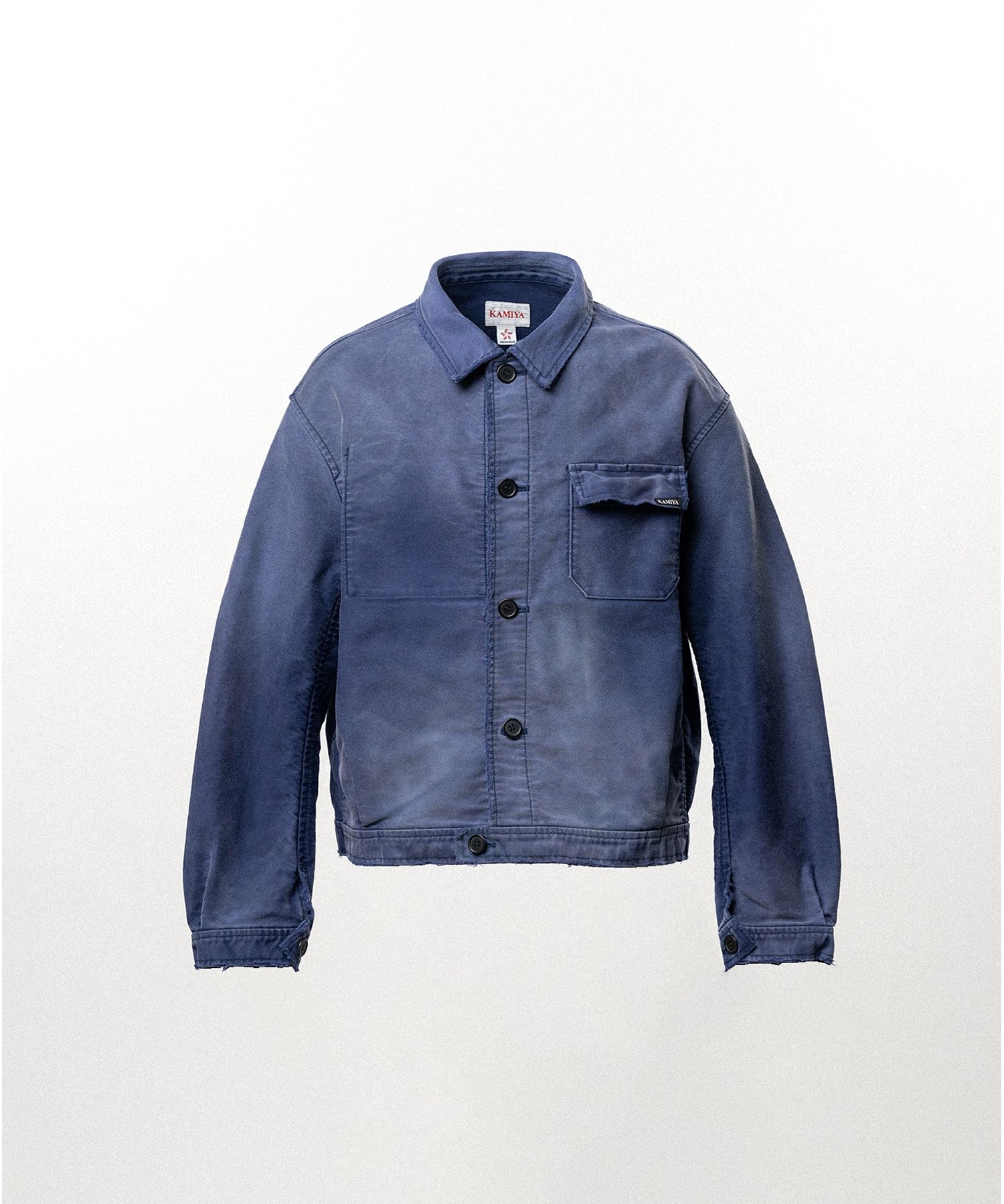 Distressed Moleskin Work Jacket