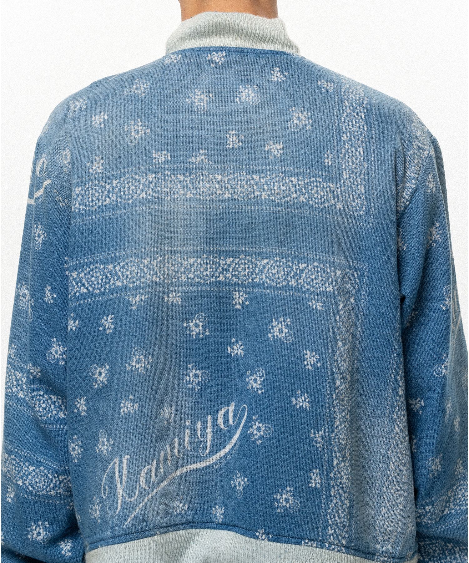 Bandana Discharge Print Jacket