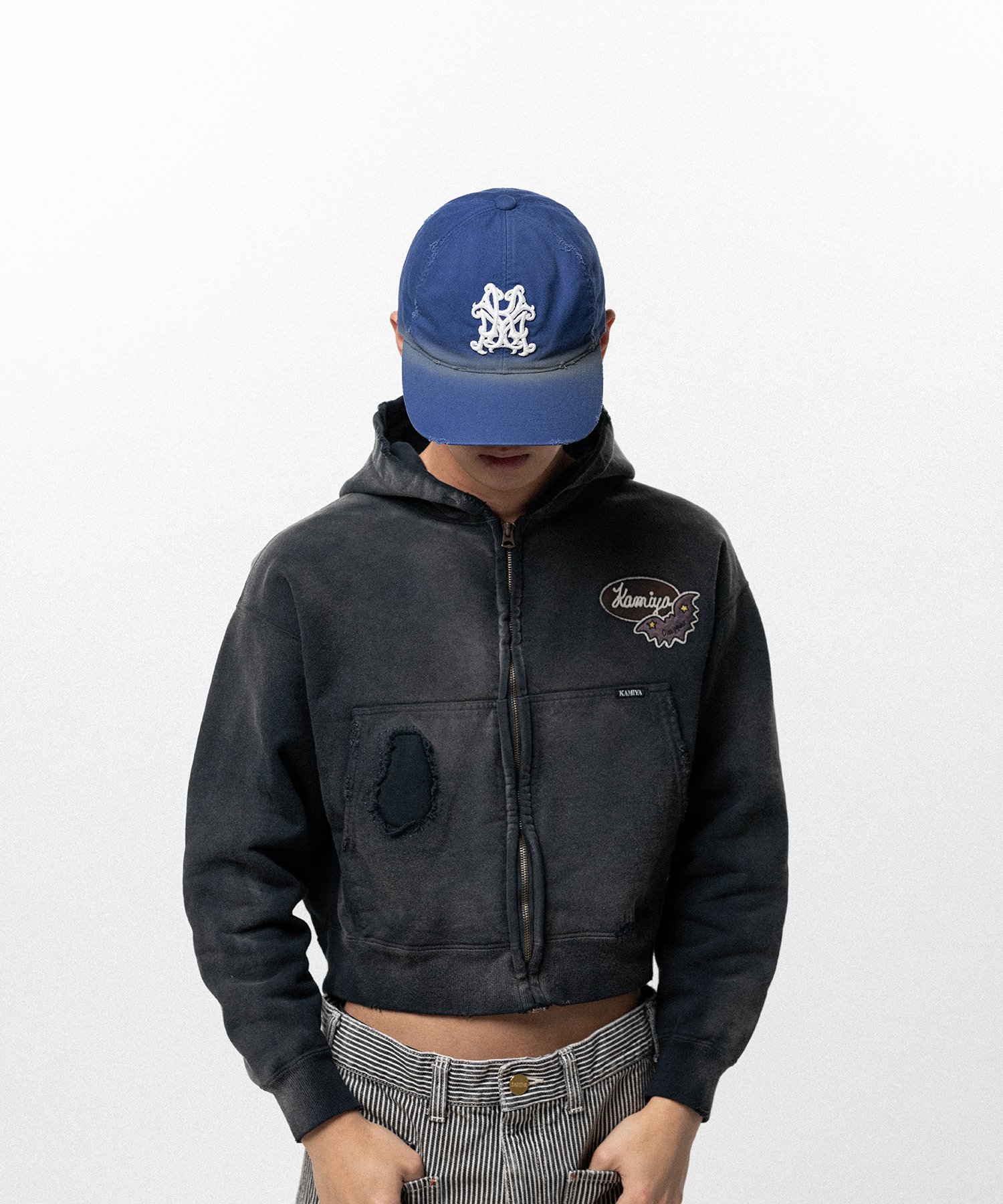 "KMY" Distressed Cap