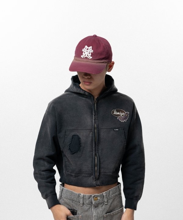 "KMY" Distressed Cap