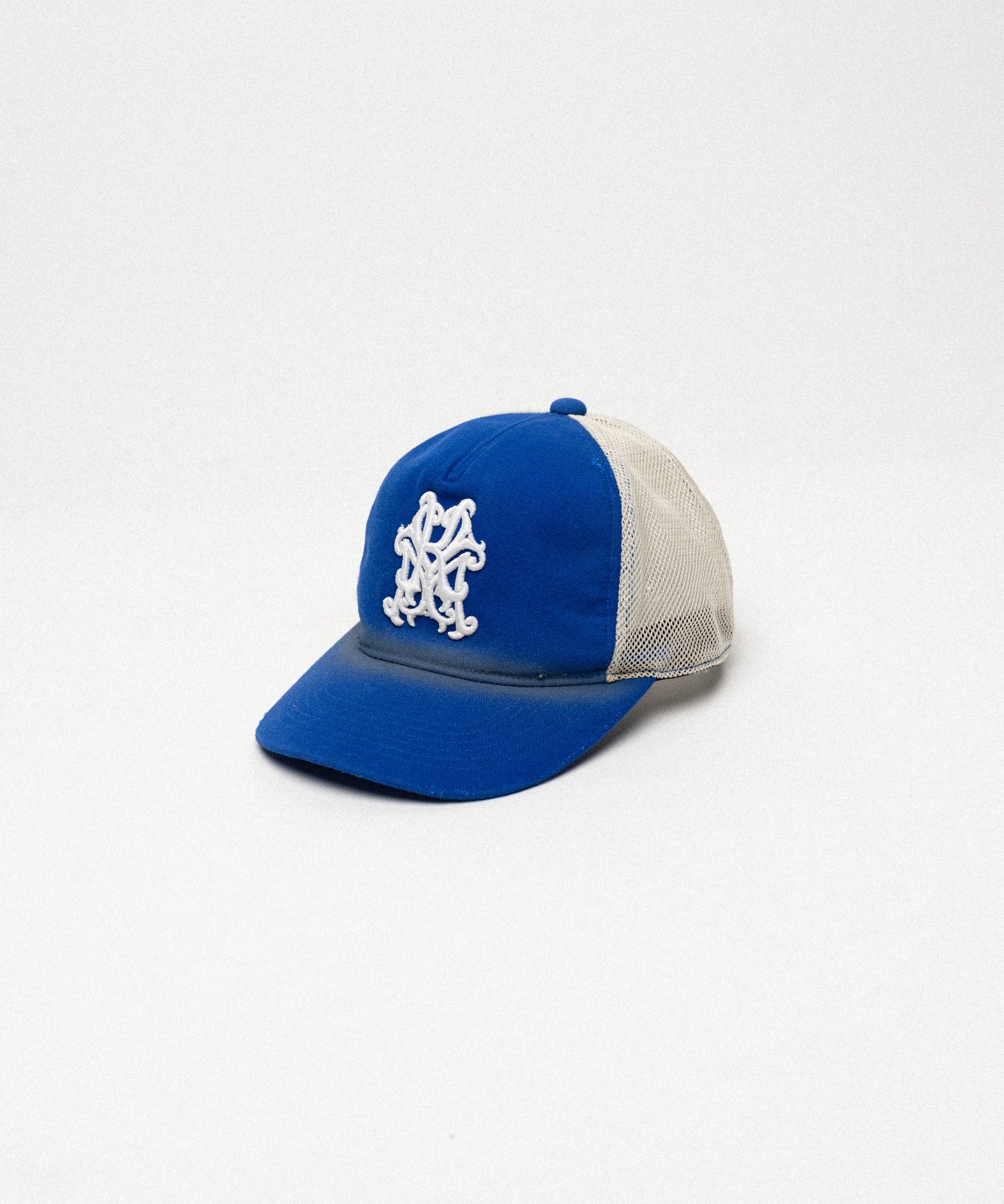 "KMY" Distressed Mesh Cap