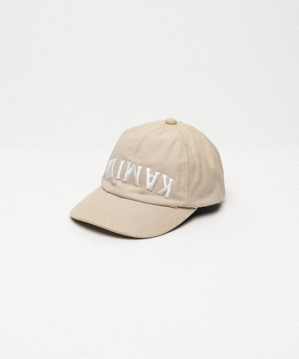  "KAMIYA" Upside-Down Distressed Cap