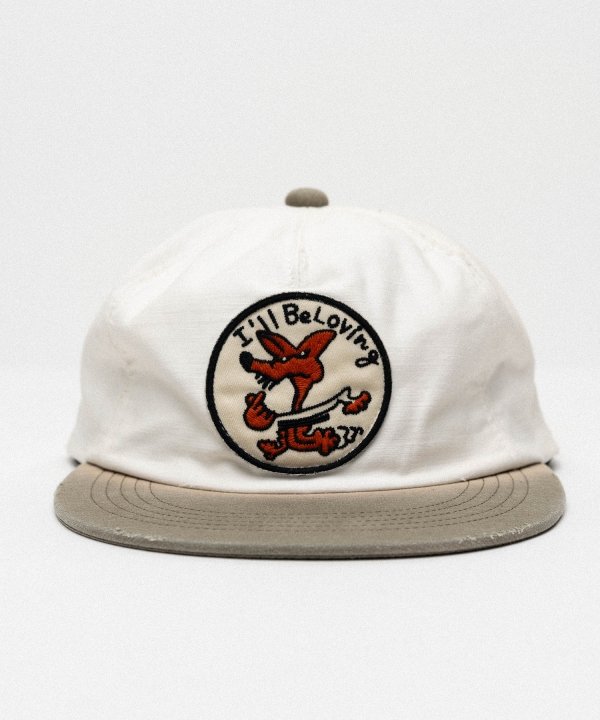 Embroidered Patch Distressed Cap