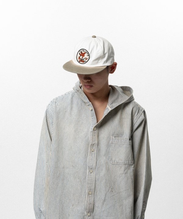 Embroidered Patch Distressed Cap