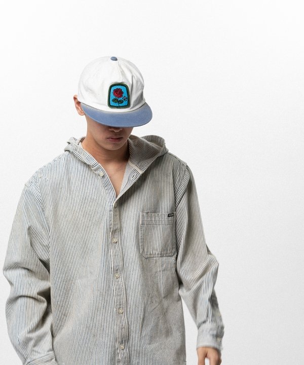 Embroidered Patch Distressed Cap