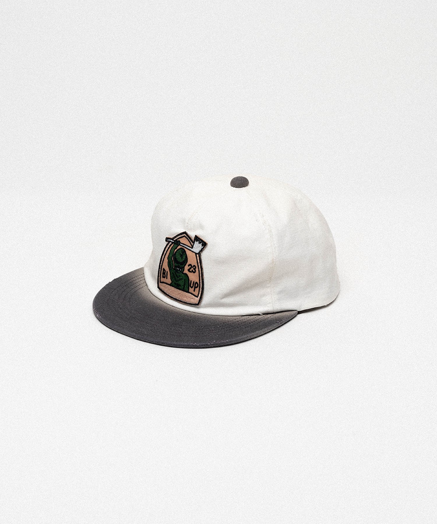 Embroidered Patch Distressed Cap
