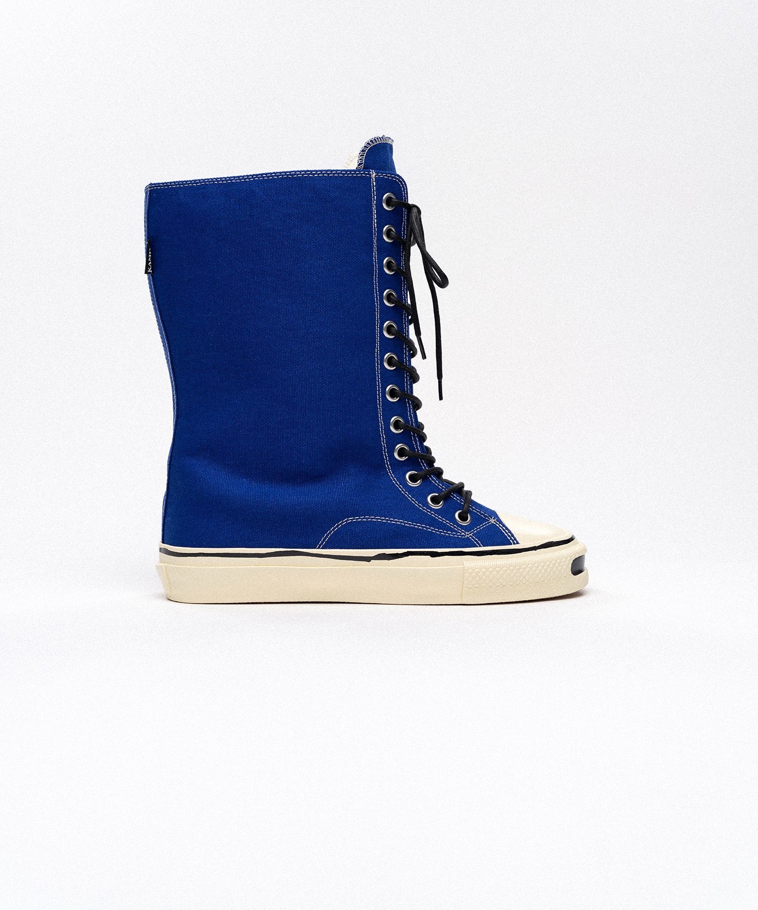 "Joey" Vulcanize Aged Sole Extra High-top Sneaker