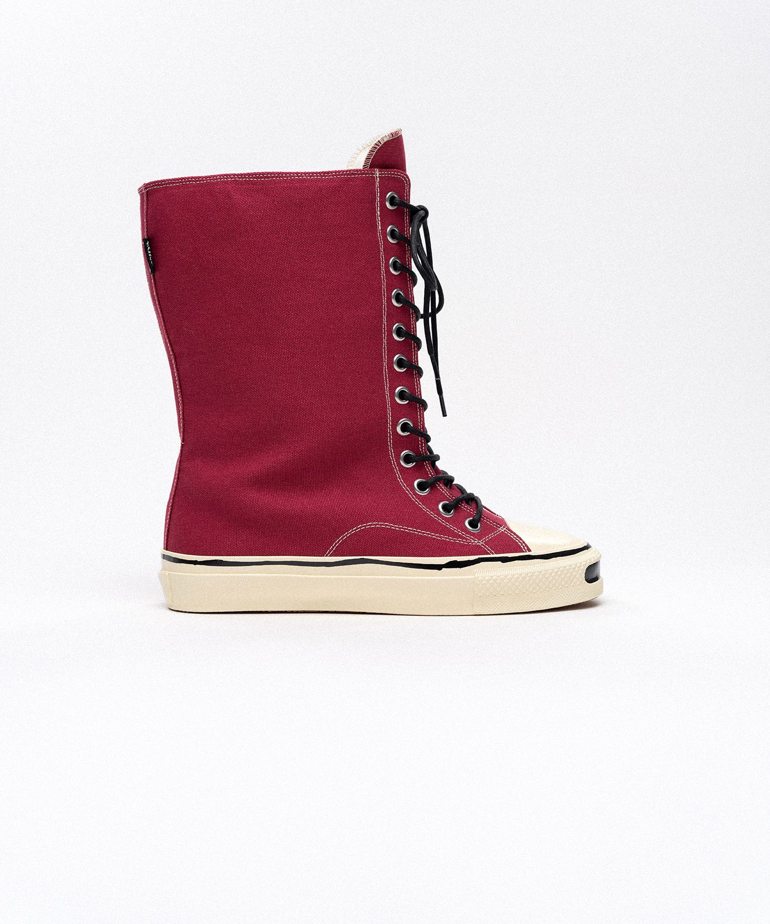 "Joey" Vulcanize Aged Sole Extra High-top Sneaker