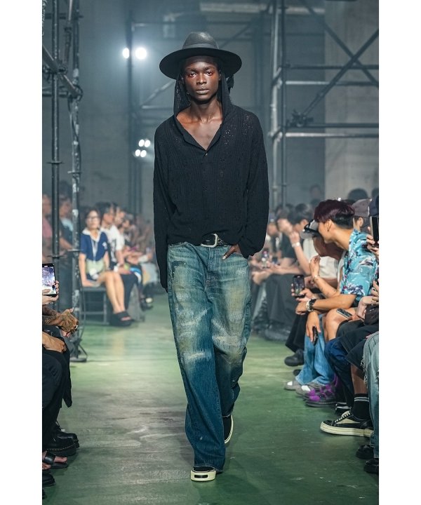 Silk Lace Knit Hoodie