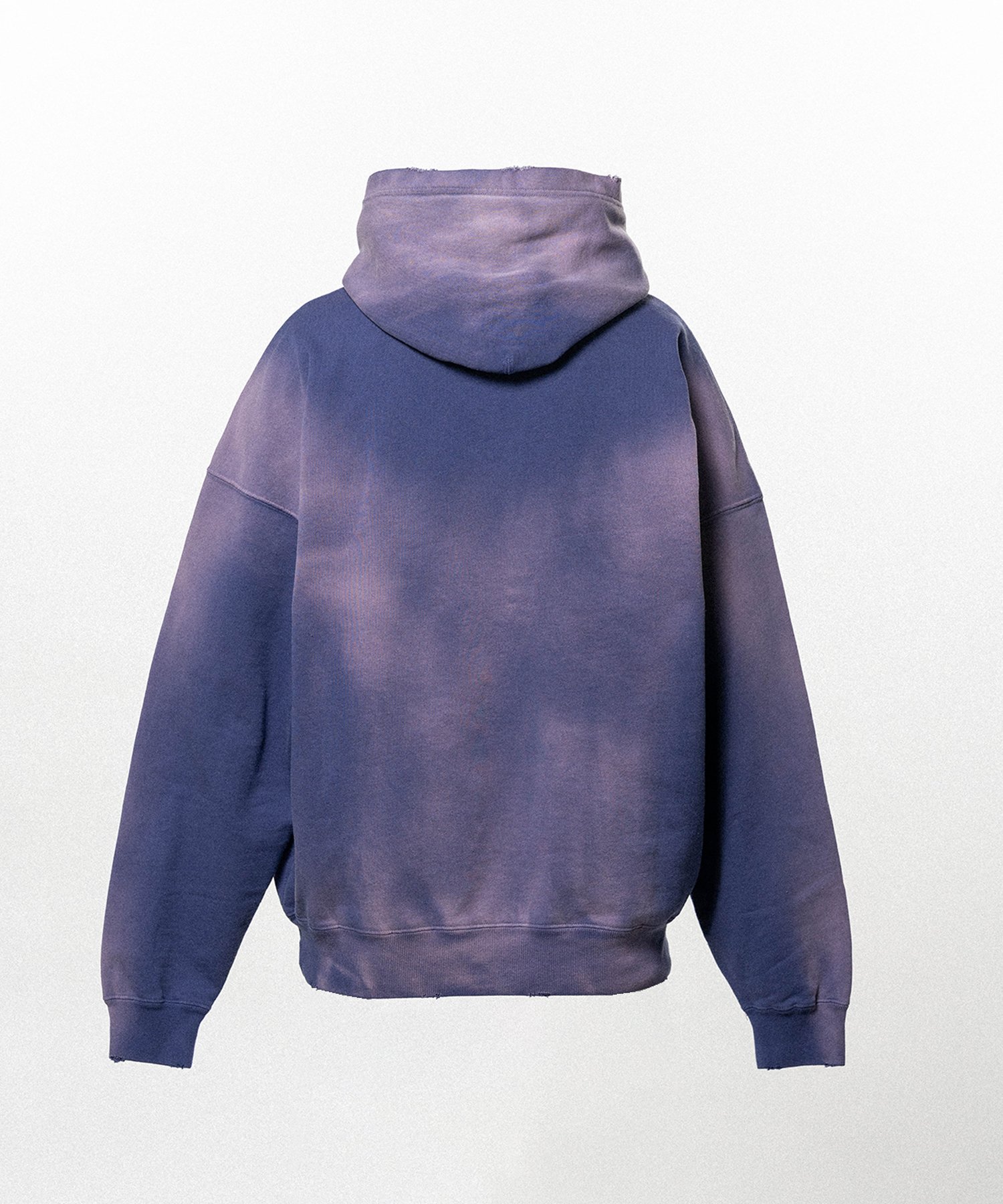 Henry Neck Hoodie T/C with Multi-Patch Details