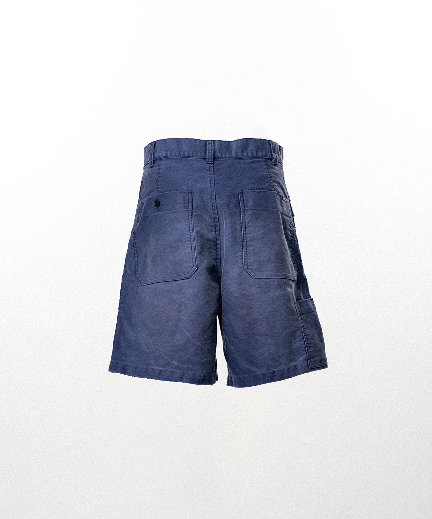 Distressed Moleskin Shorts
