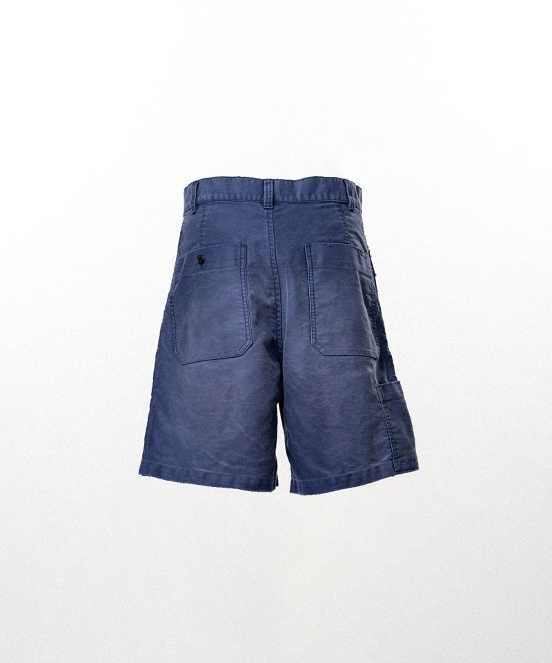 Distressed Moleskin Shorts