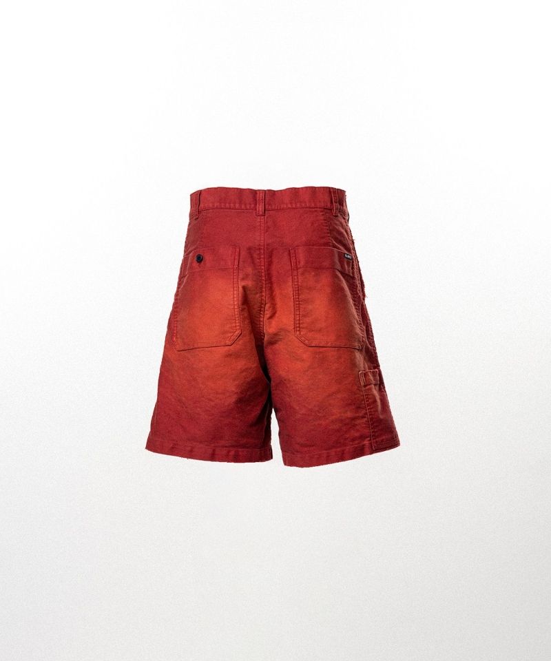 Distressed Moleskin Shorts
