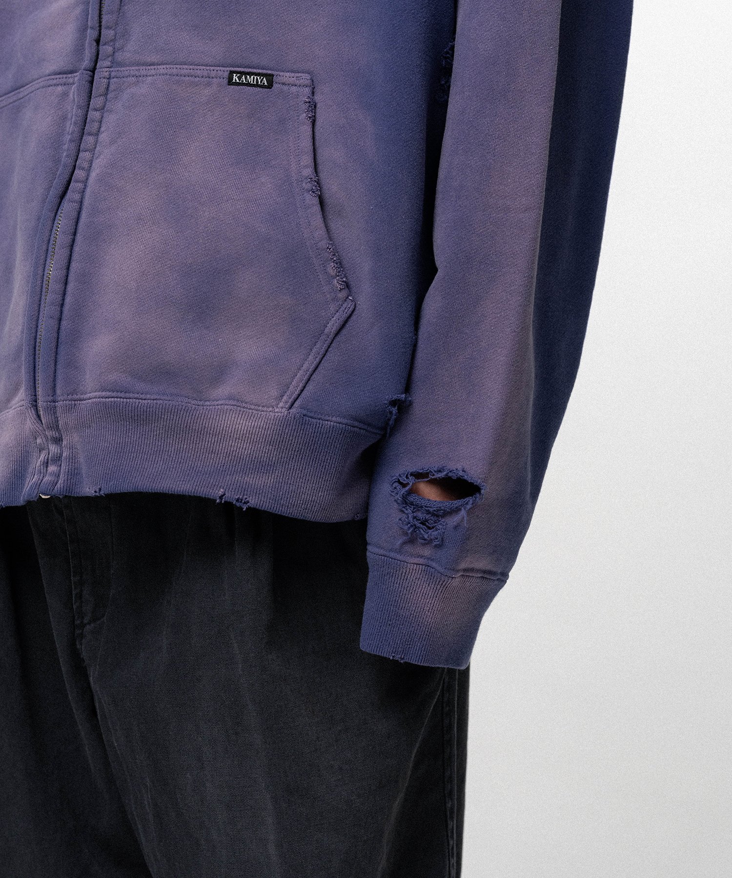 "AERO-KMY" Zip-up Sweat Jacket