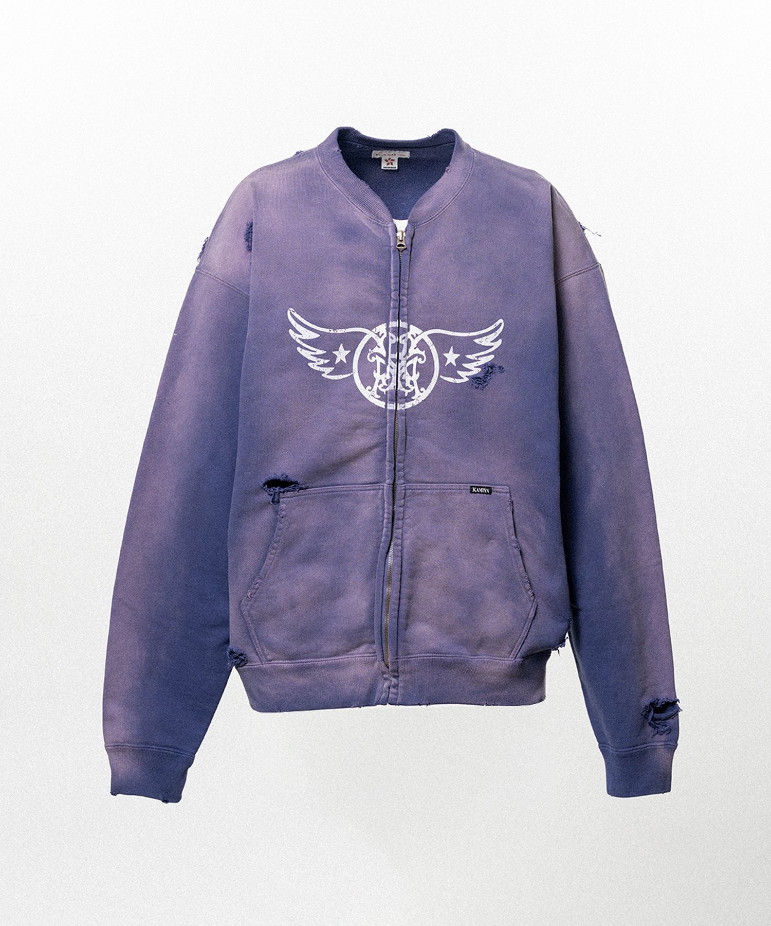 "AERO-KMY" Zip-up Sweat Jacket