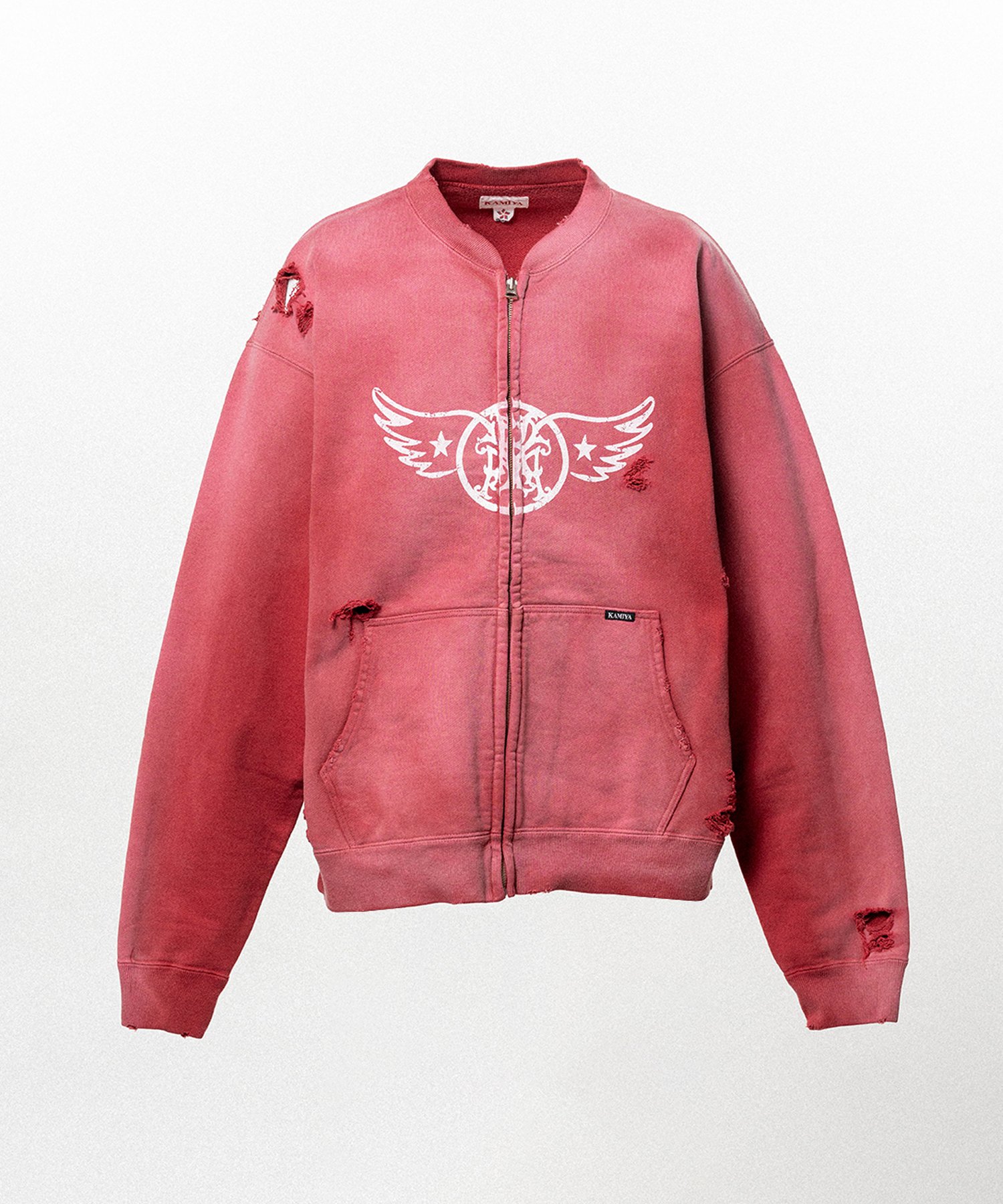 "AERO-KMY" Zip-up Sweat Jacket