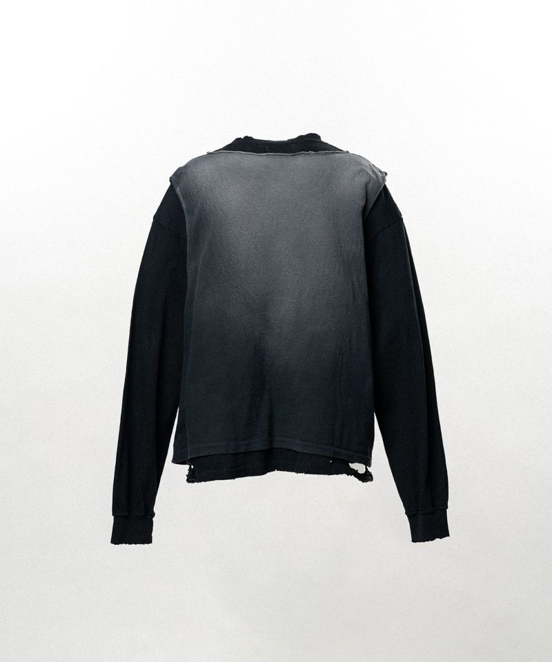 "THE DARKNESS WILL DISAPPEAR" Docking Long-Sleeve T-shirt