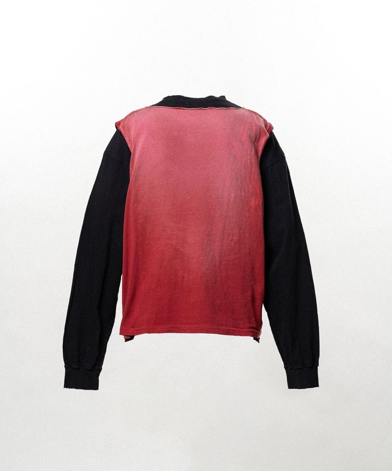 "THE DARKNESS WILL DISAPPEAR" Docking Long-Sleeve T-shirt