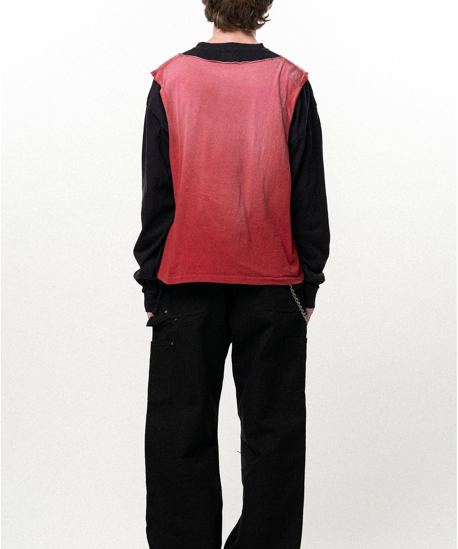 "THE DARKNESS WILL DISAPPEAR" Docking Long-Sleeve T-shirt